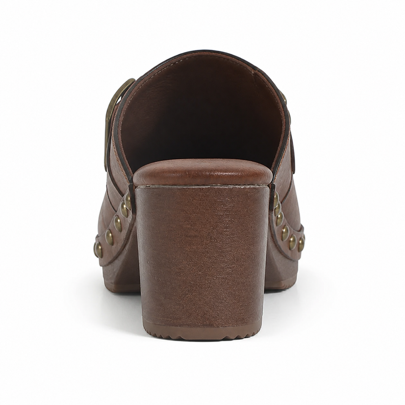 The Marlow Clog — Block Heel Mule
