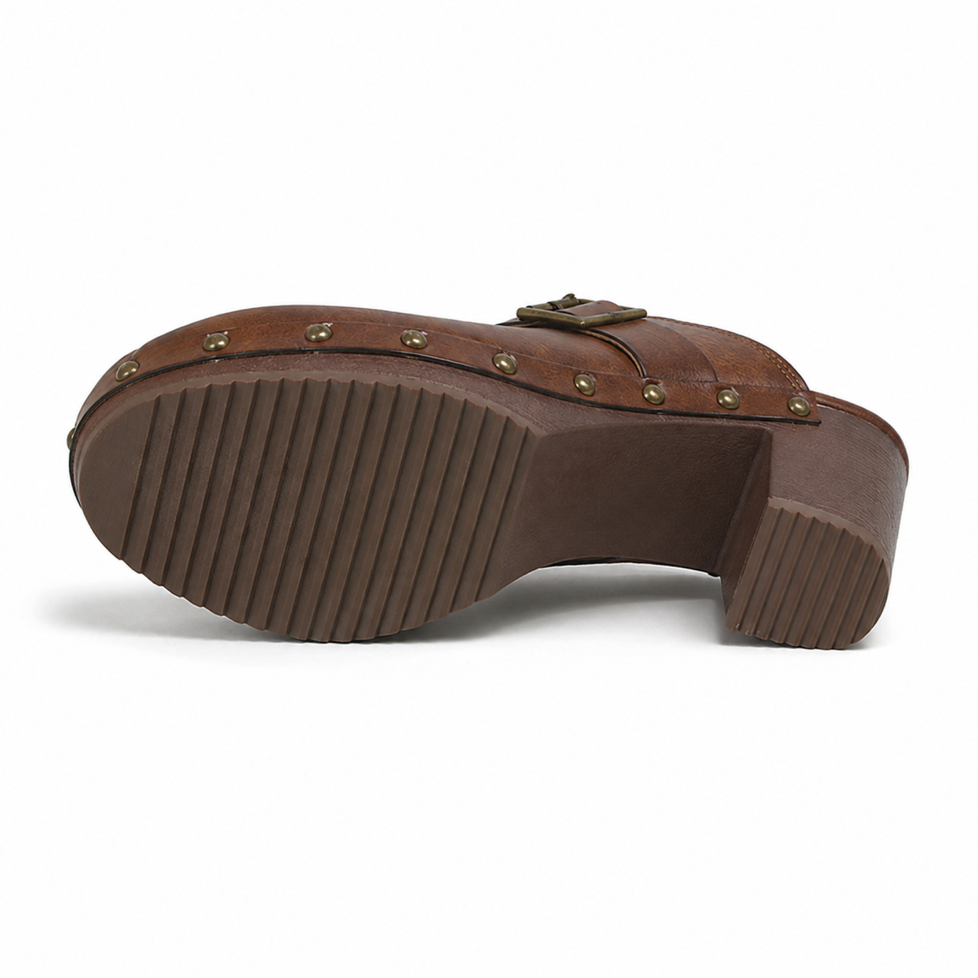 The Marlow Clog — Block Heel Mule