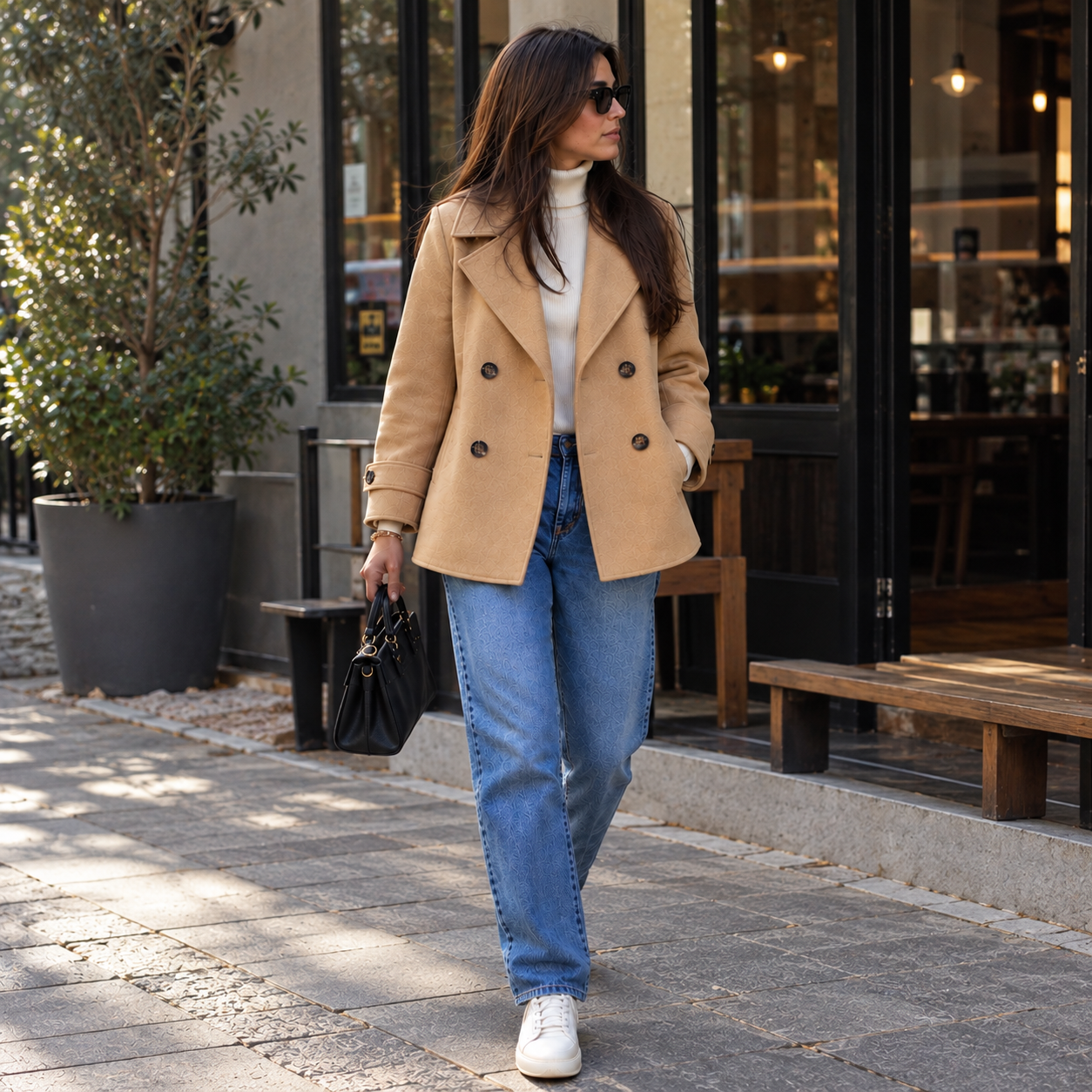 The Marlowe cashmere Coat