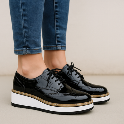 Lucia Orthopedic Platform Brogues