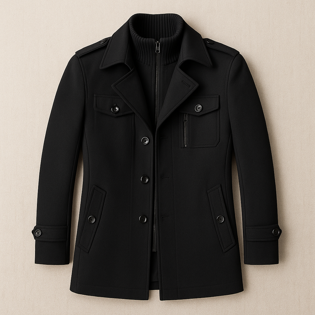 Alessandro Wool Blend Coat