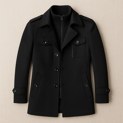 Alessandro Wool Blend Coat