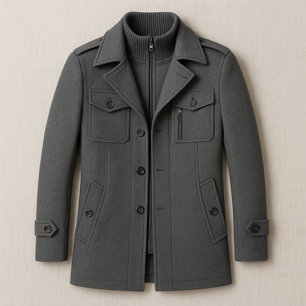 Alessandro Wool Blend Coat