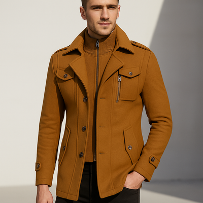 Alessandro Wool Blend Coat