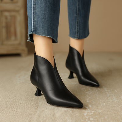 Isabella Pointed Toe Ankle Boots