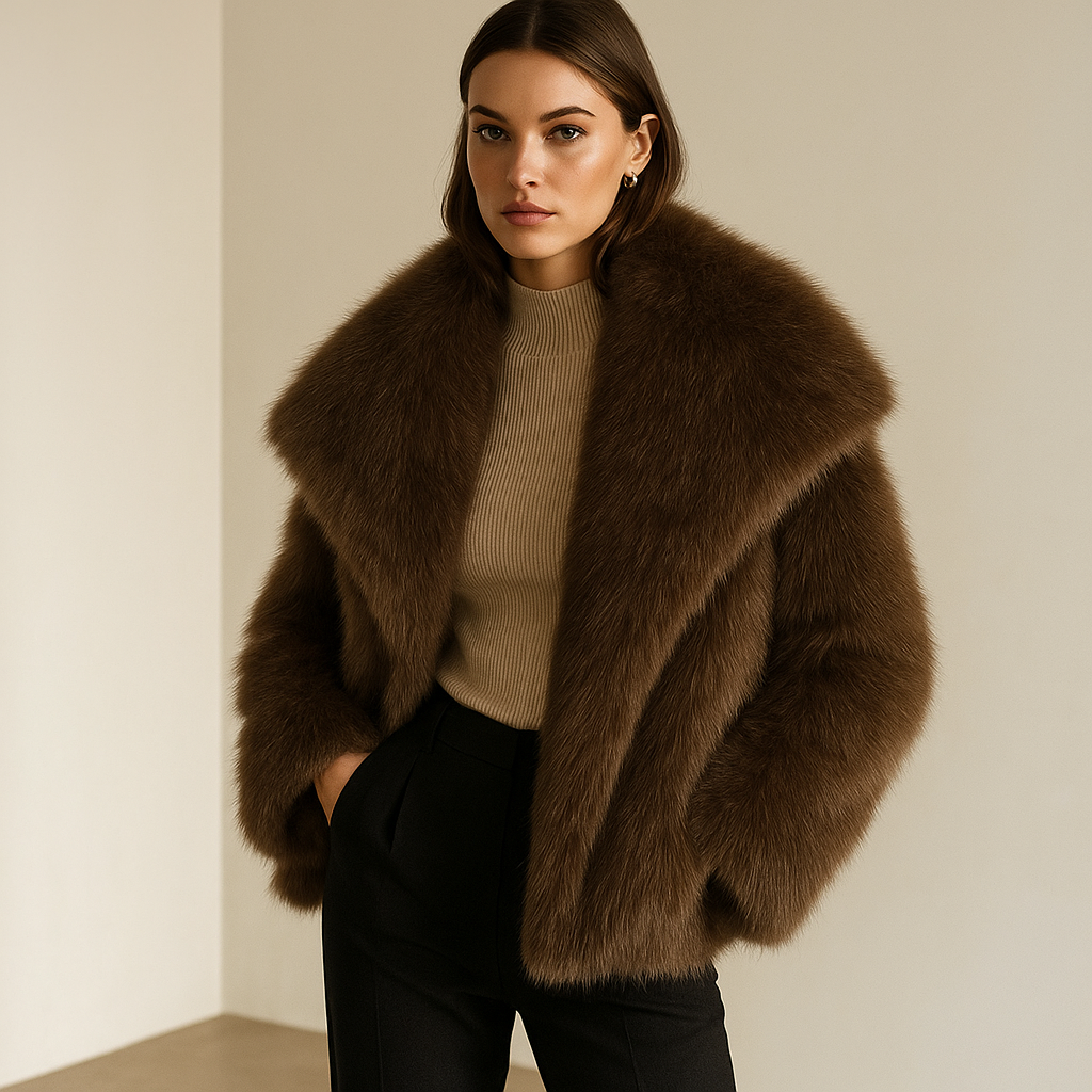 Valentina Oversized Faux Fur Coat