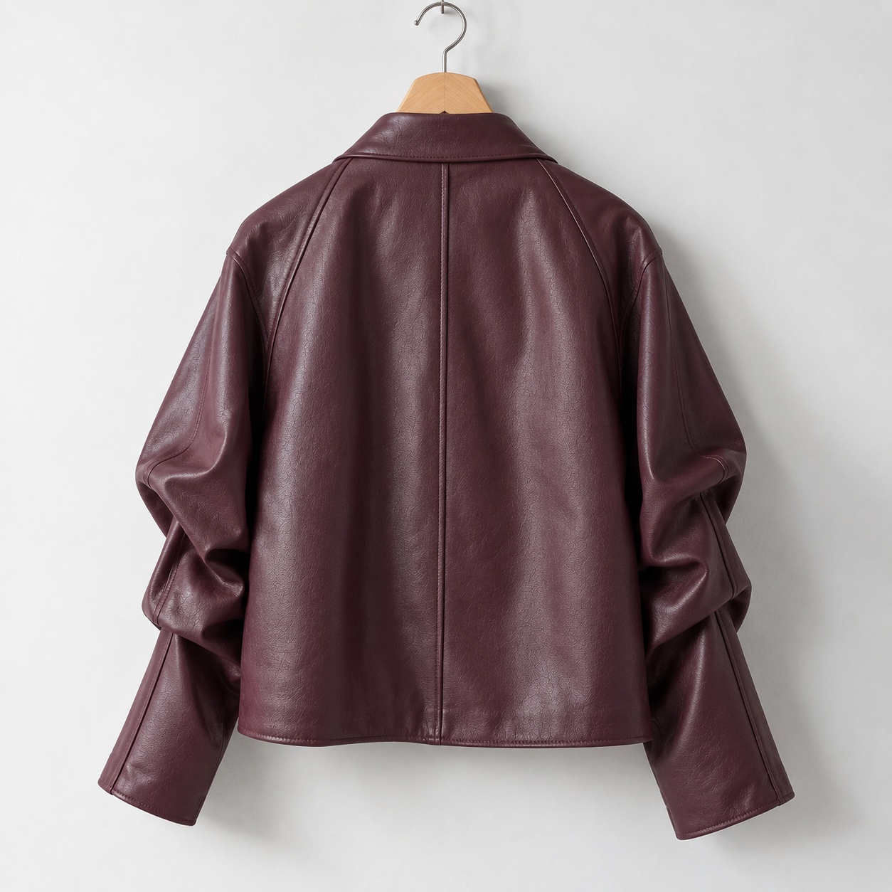 The Cassis Loose-Fit Leather Jacket
