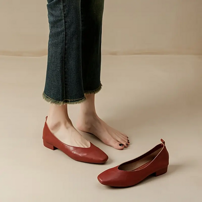 Celeste Square-Toe Flats