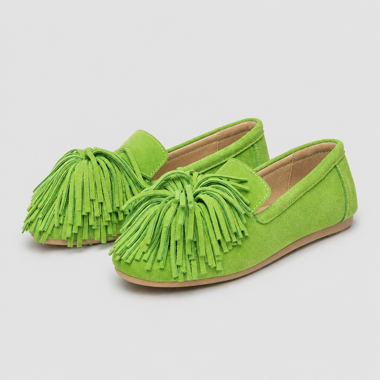 Sunny Genuine Leather Tassel Loafer