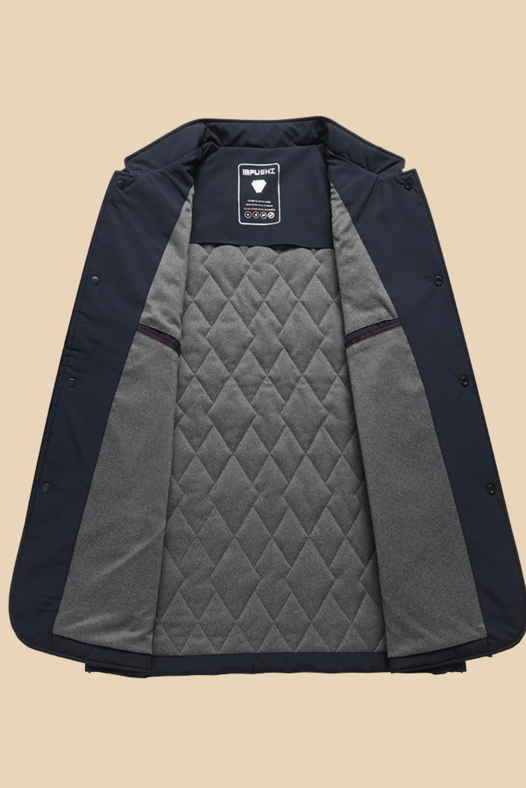 Landon Quilted Nylon Jacket