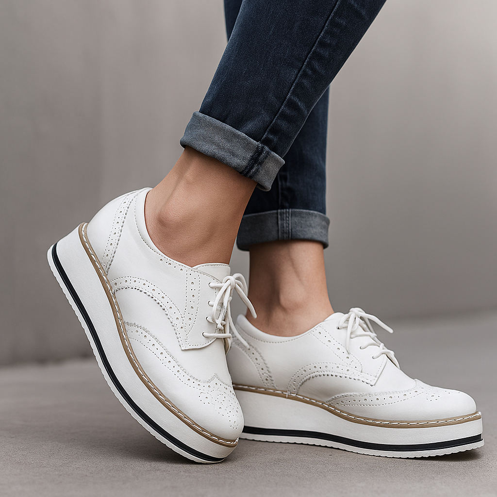 Lucia Orthopedic Platform Brogues