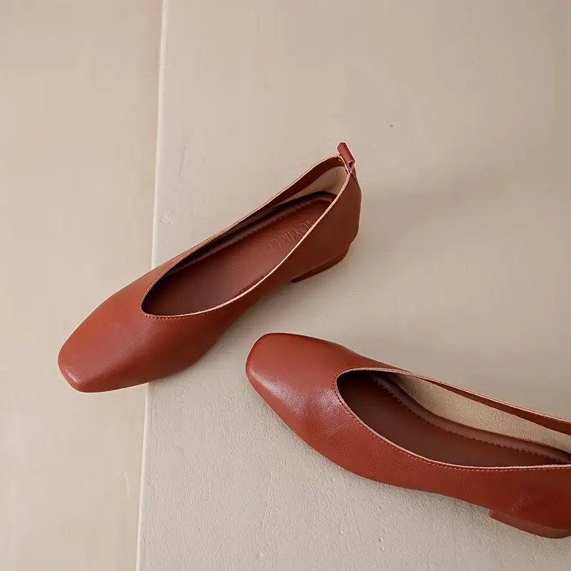 Celeste Square-Toe Flats