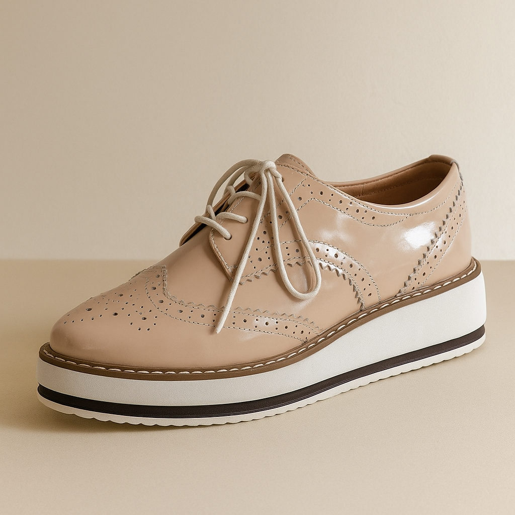Lucia Orthopedic Platform Brogues