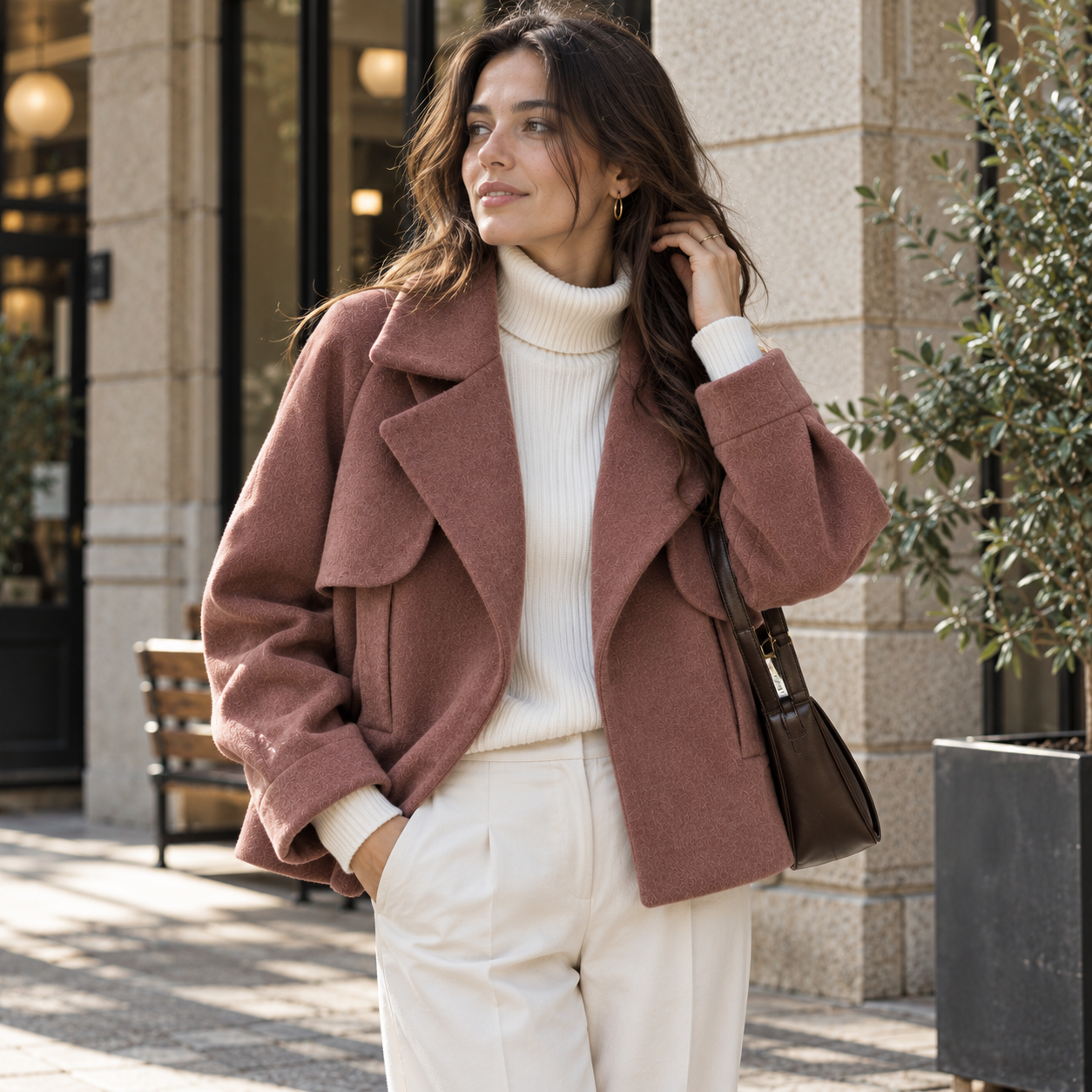 The Amara Lapel Jacket