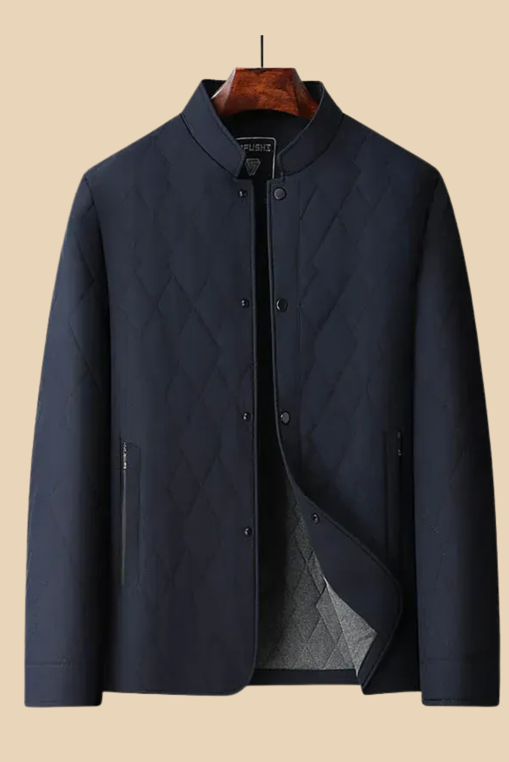 Landon Quilted Nylon Jacket