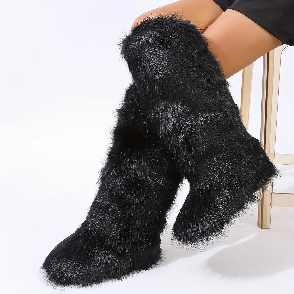 Serena Fur Boots