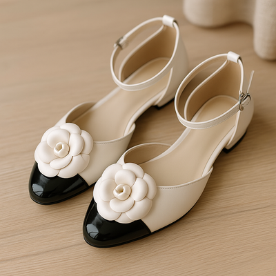 Camille Floral Flats