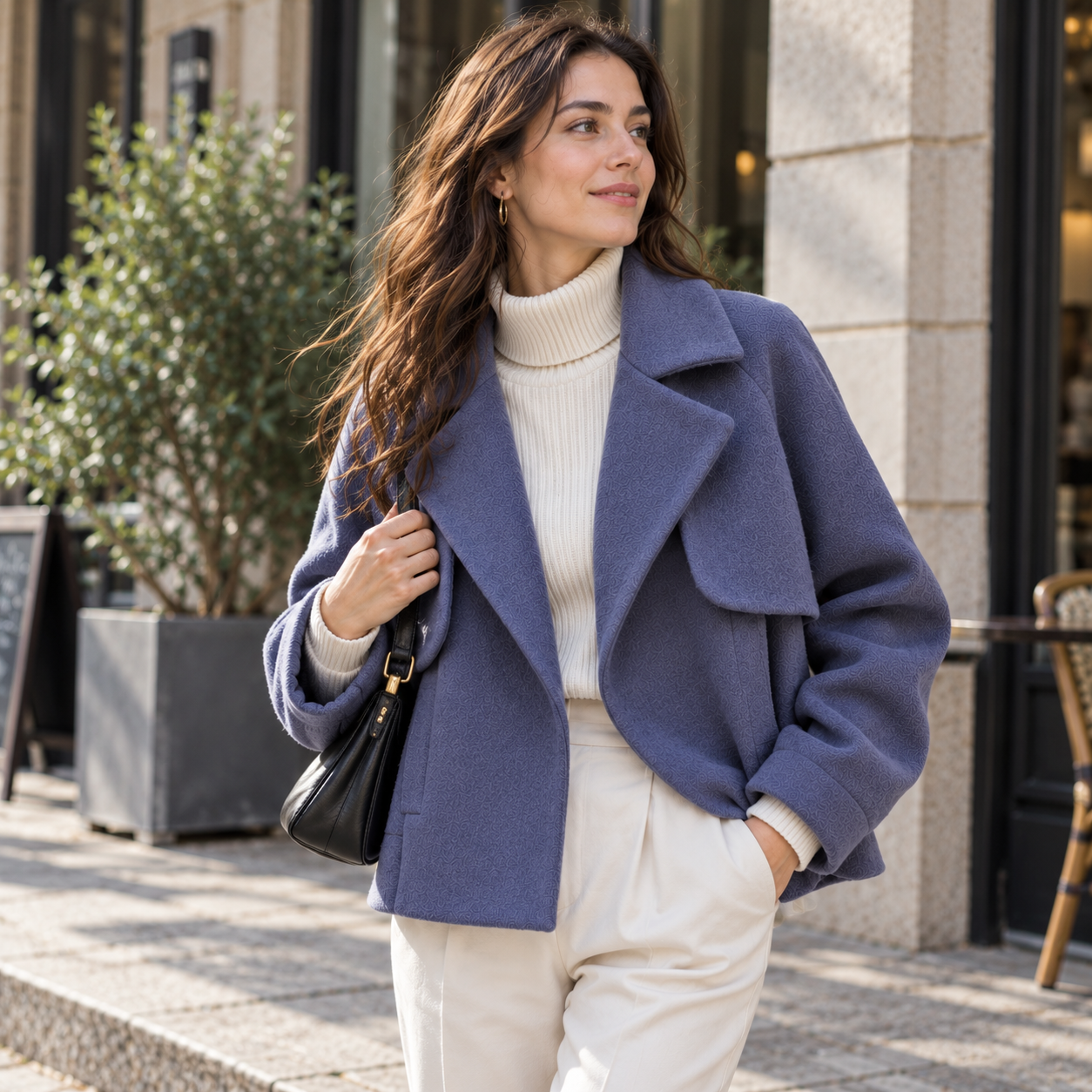 The Amara Lapel Jacket