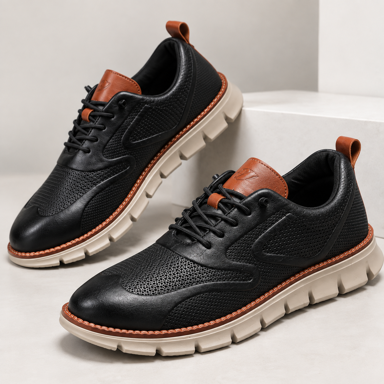 Harrison Leather Oxford Sneakers