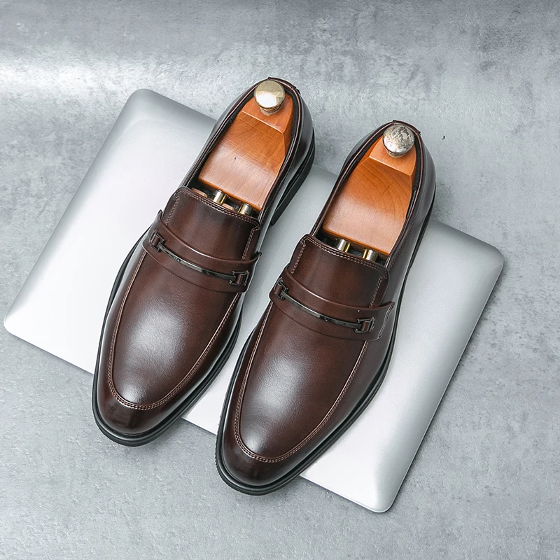 Elliot Classic Leather Loafers