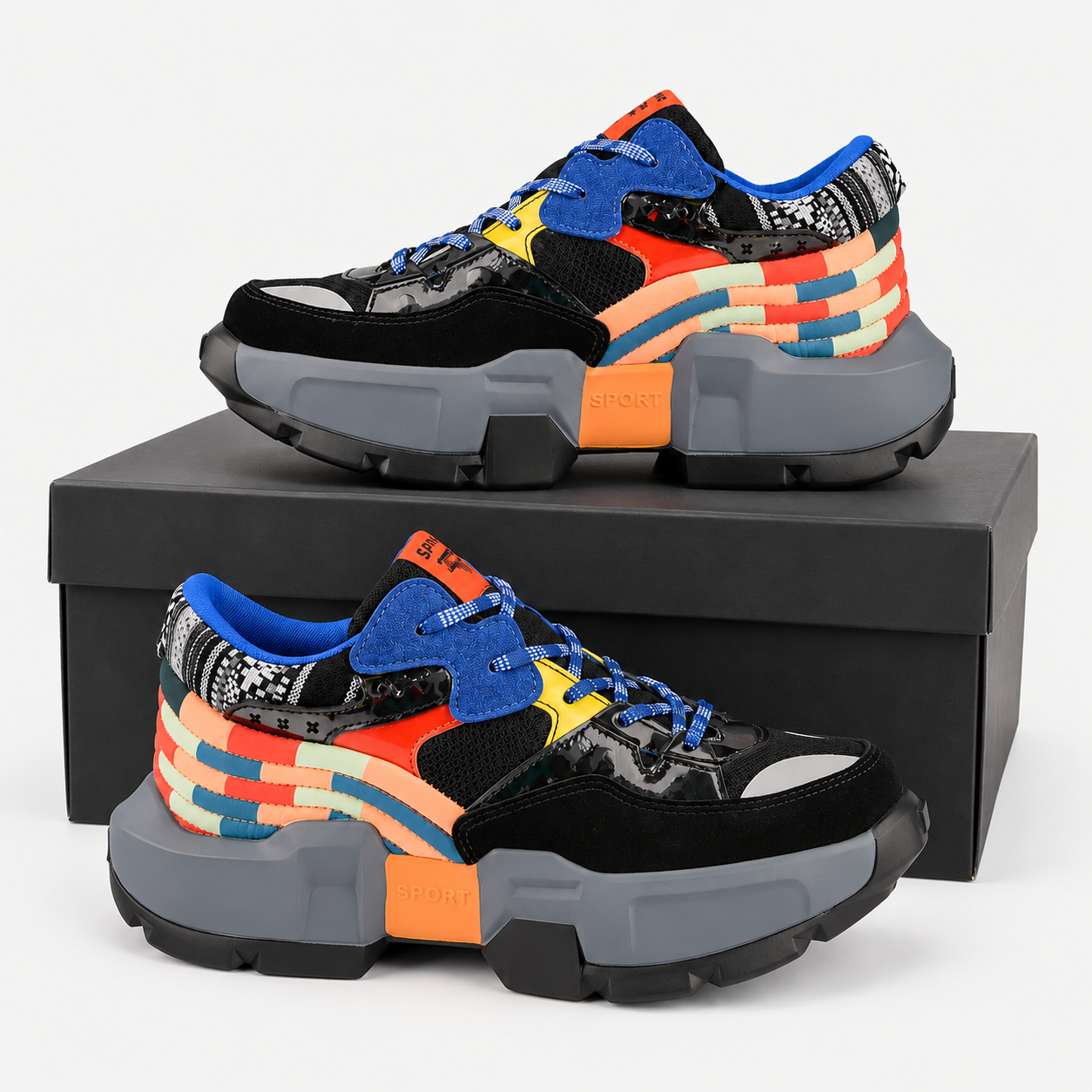 The Dopamine Wave Chunky Sneakers