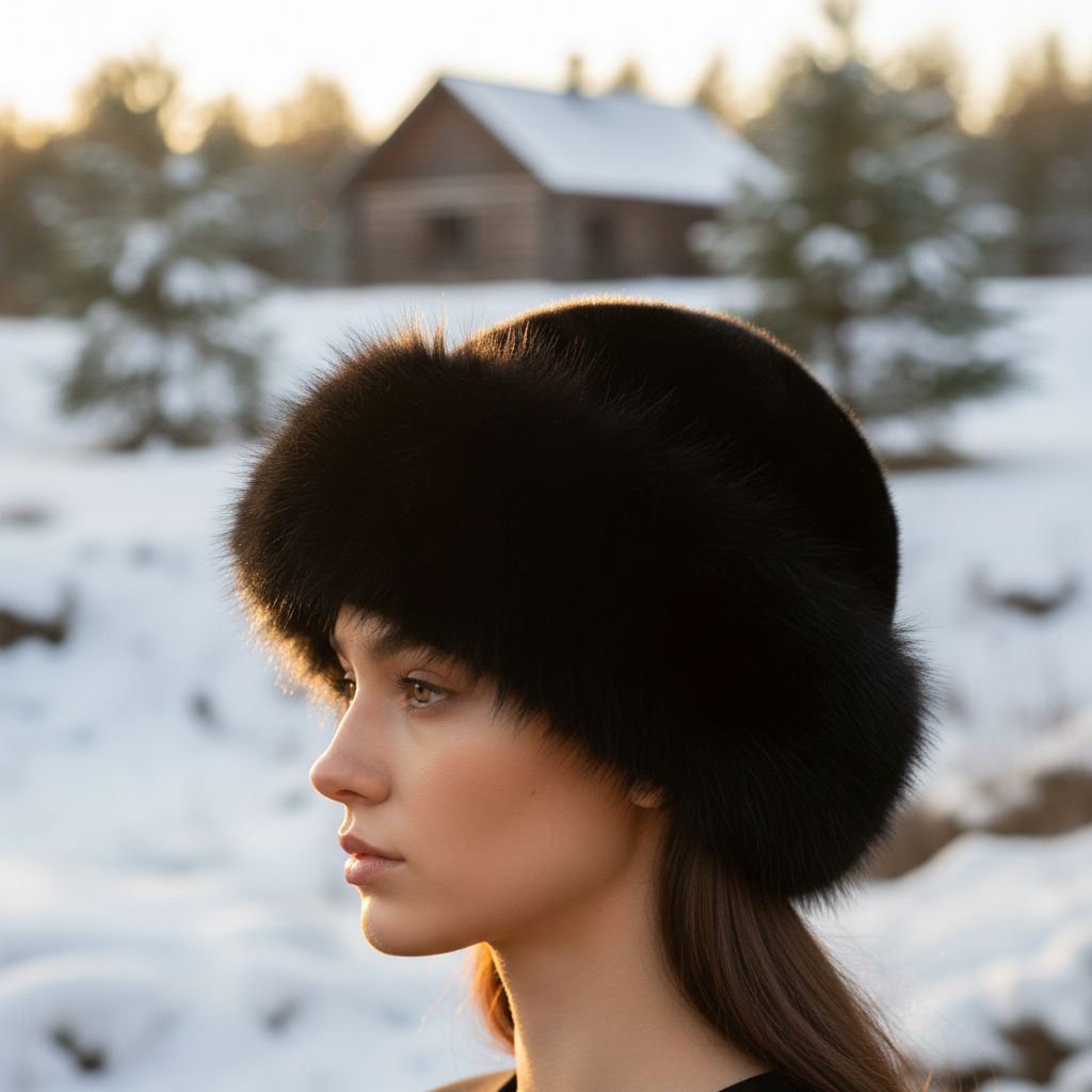Rosalie Fur Élégance Hat