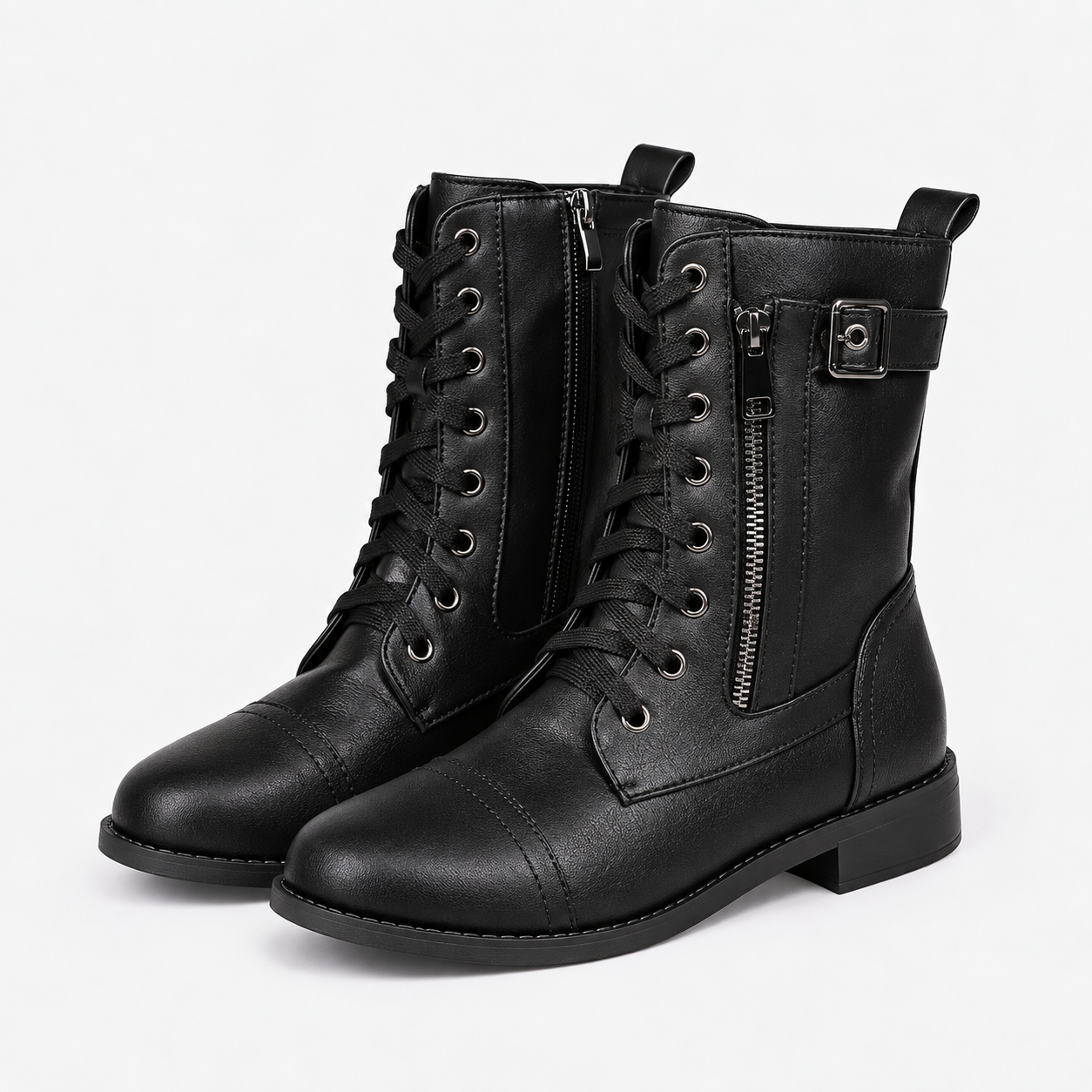 The Ava Square-Heel Boots