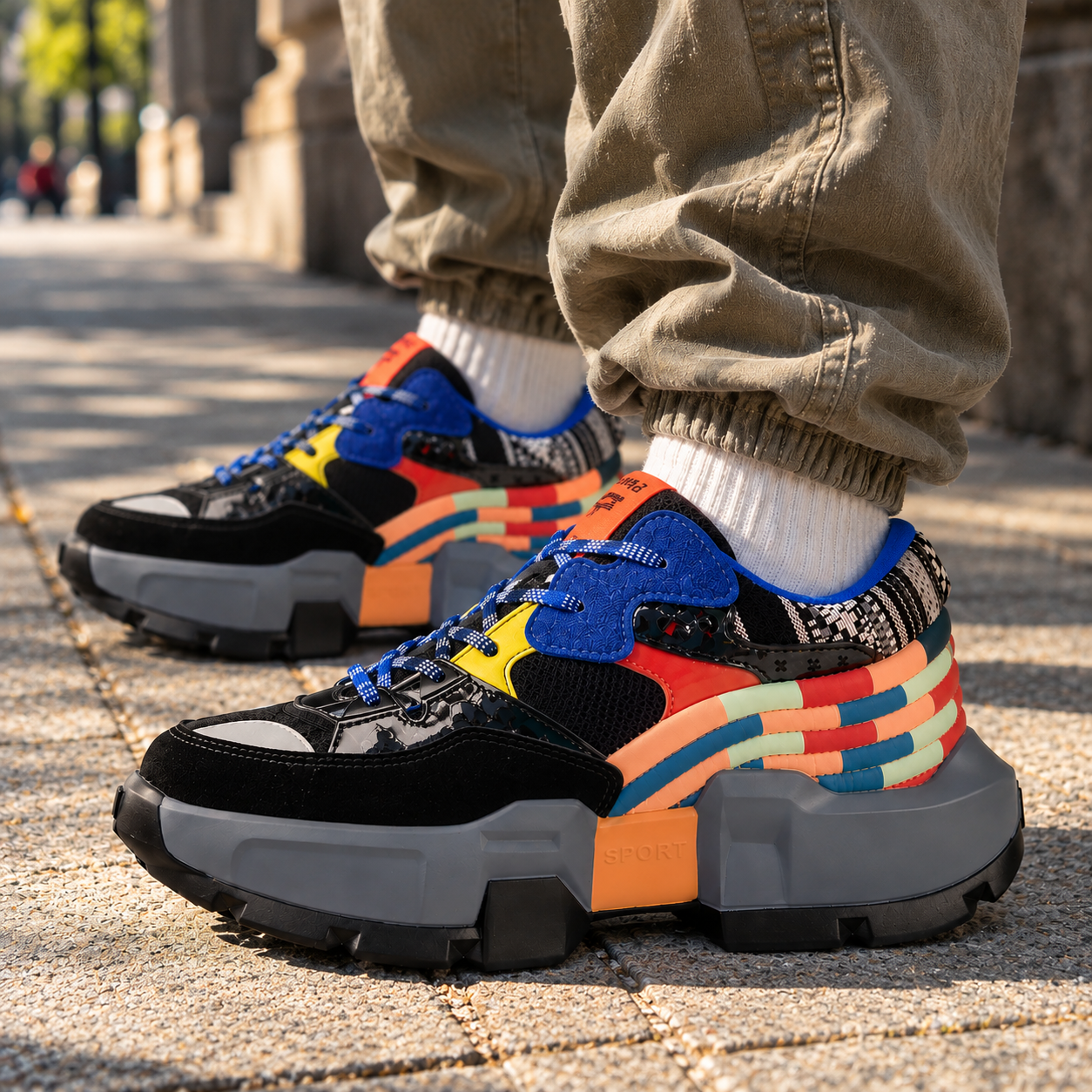 The Dopamine Wave Chunky Sneakers