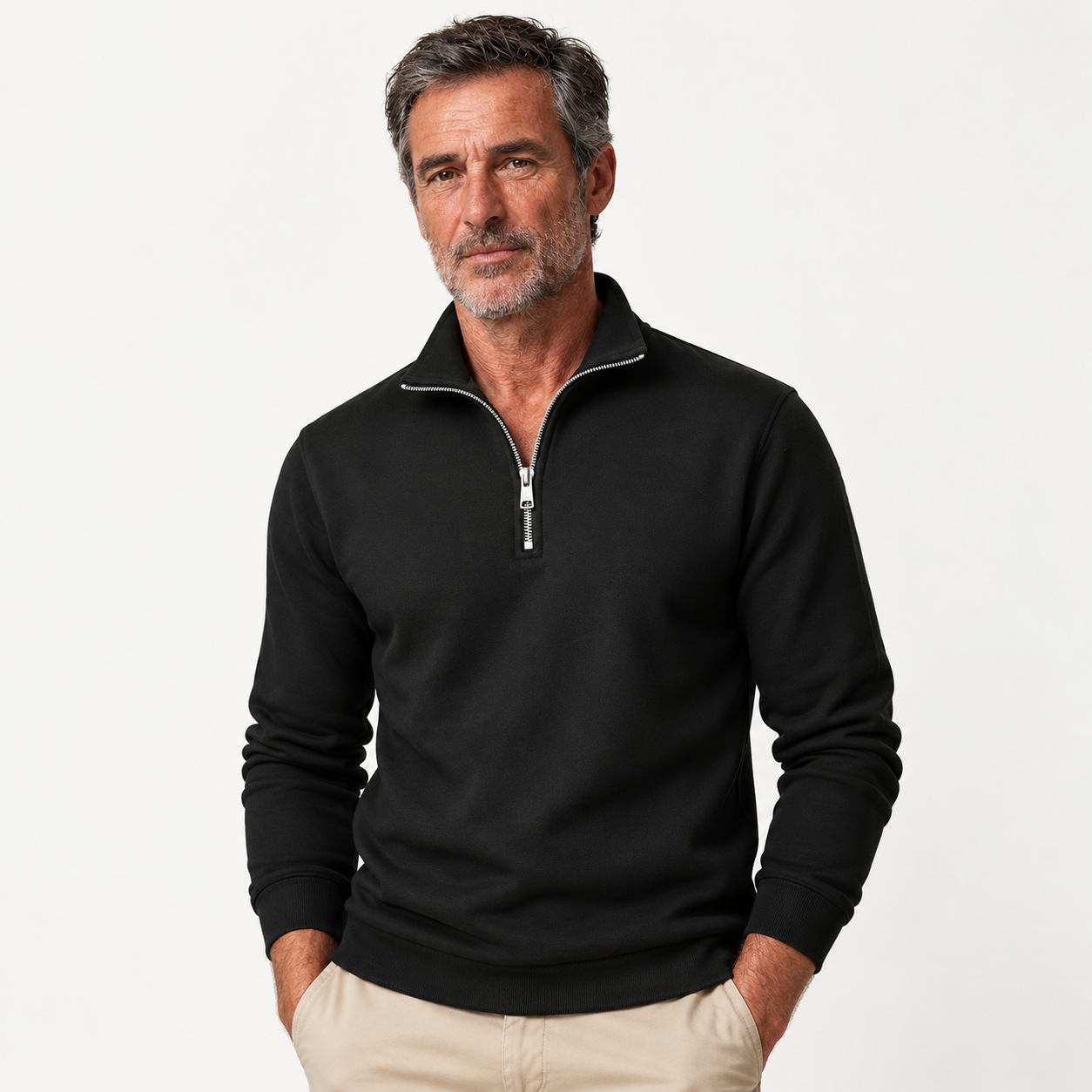 The Camden Half-Zip Pullover