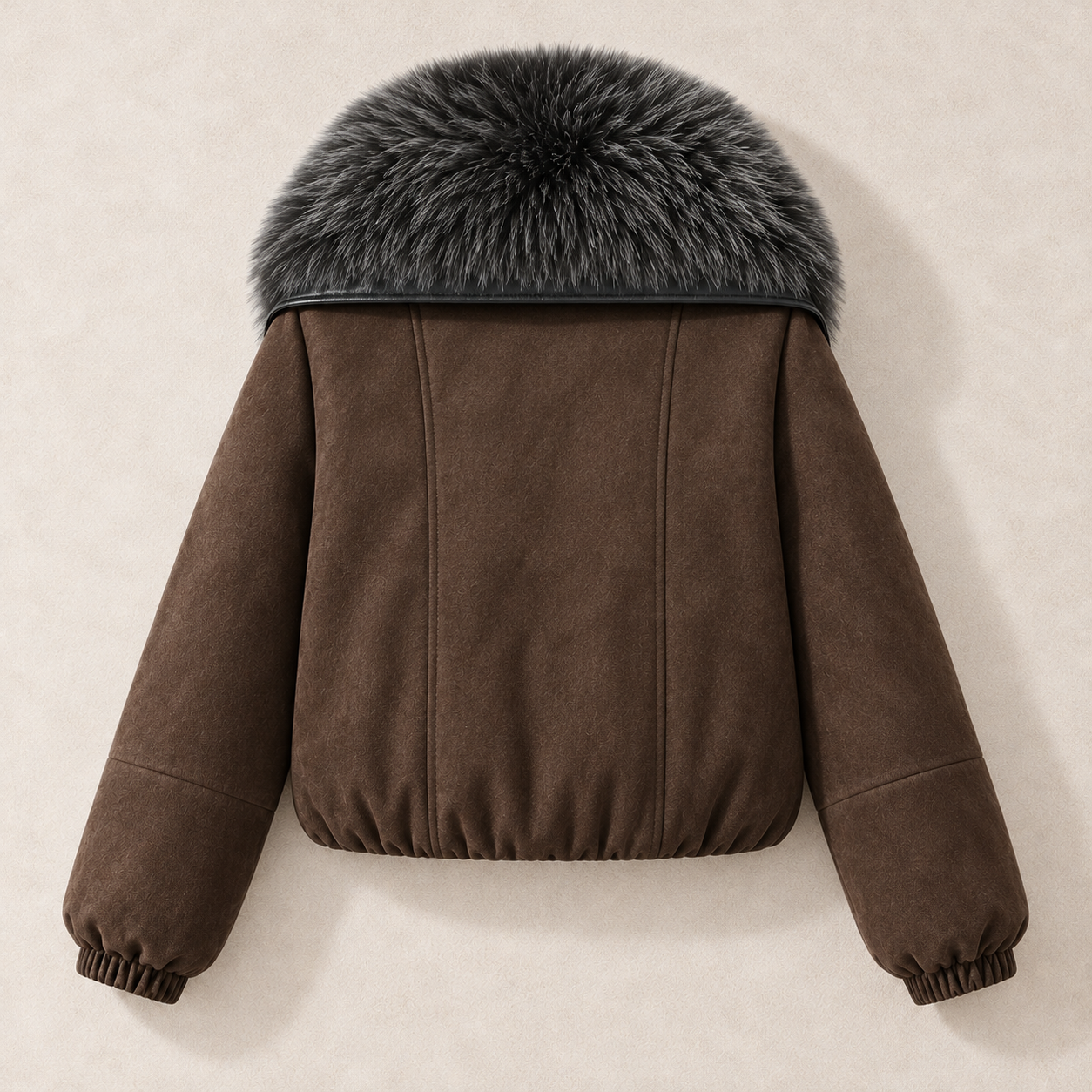 Ember Warm Padded Suede Jacket