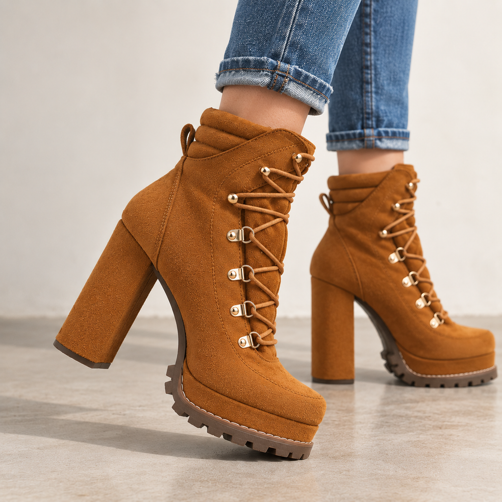 The Bellini Lace-Up Boots