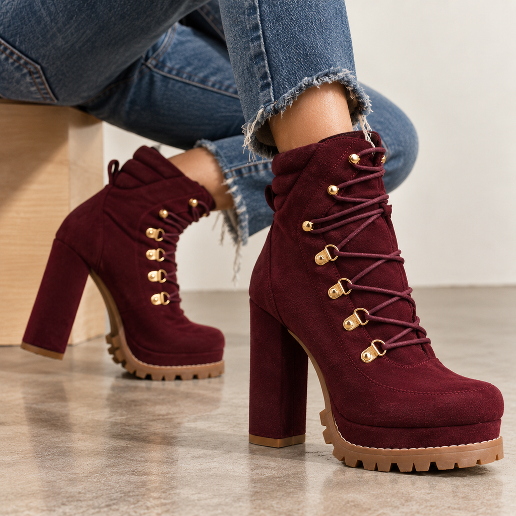 The Bellini Lace-Up Boots