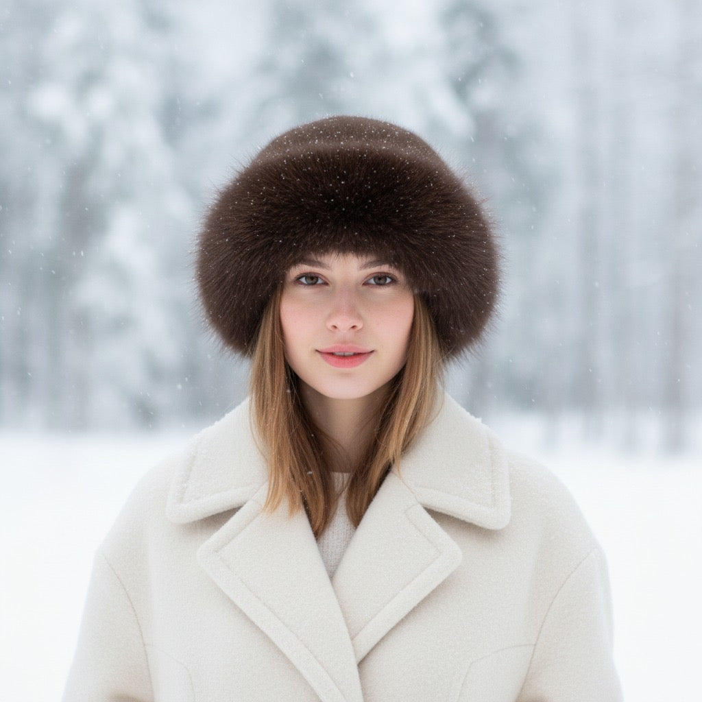 Rosalie Fur Élégance Hat