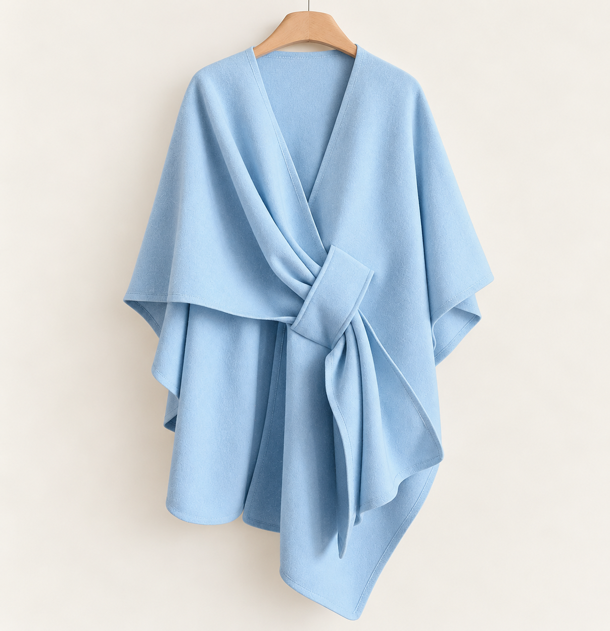 The Elara Cashmere Cape Shawl