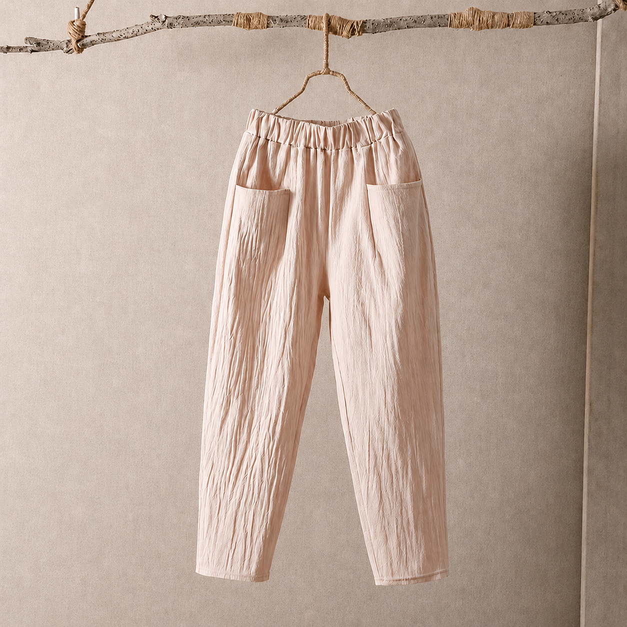 Hailey Linen Harem Pant