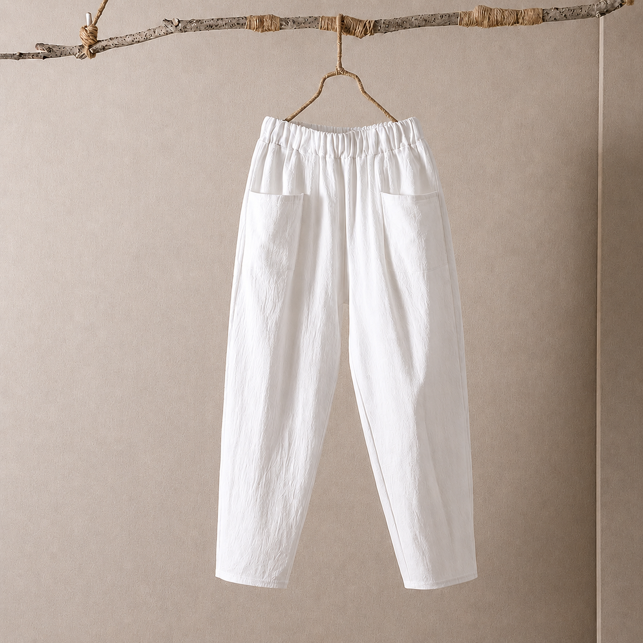 Hailey Linen Harem Pant