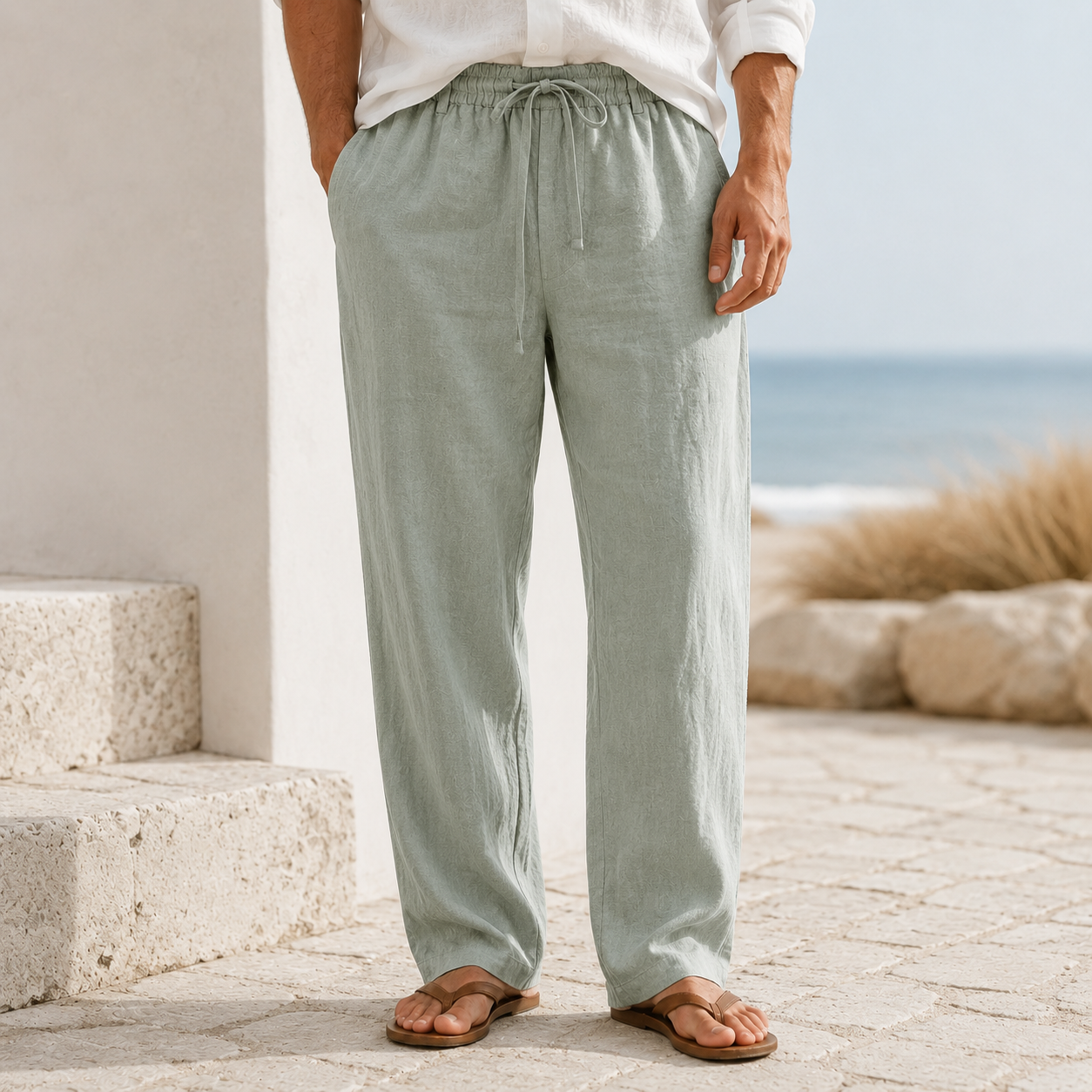 Max Breathable Linen Pants