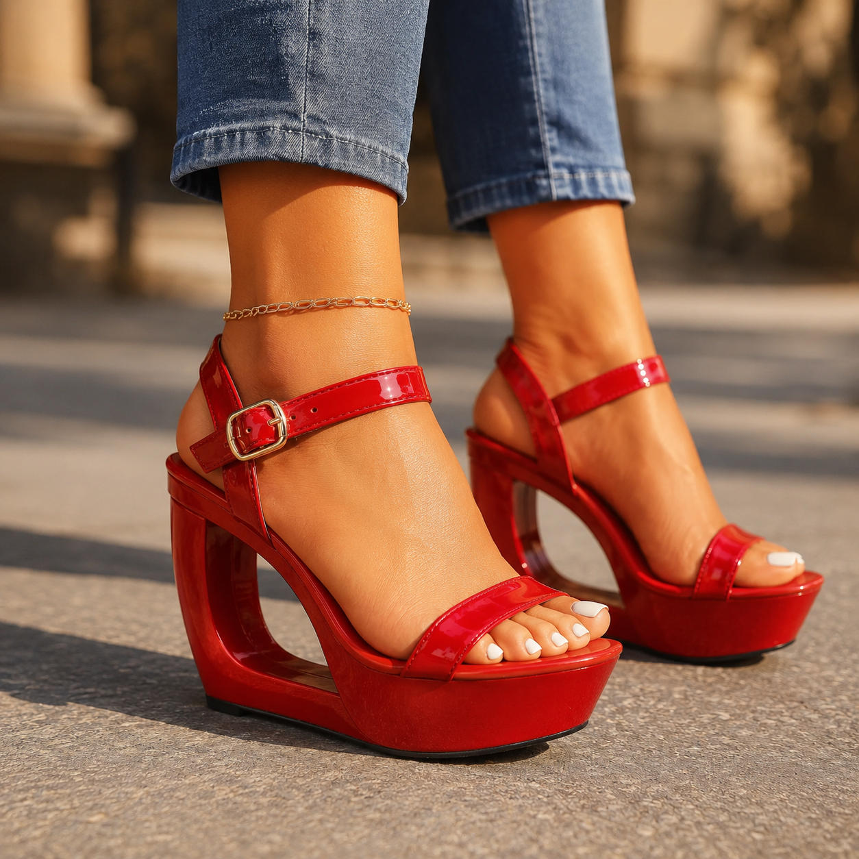 Valentina Platform Sandals