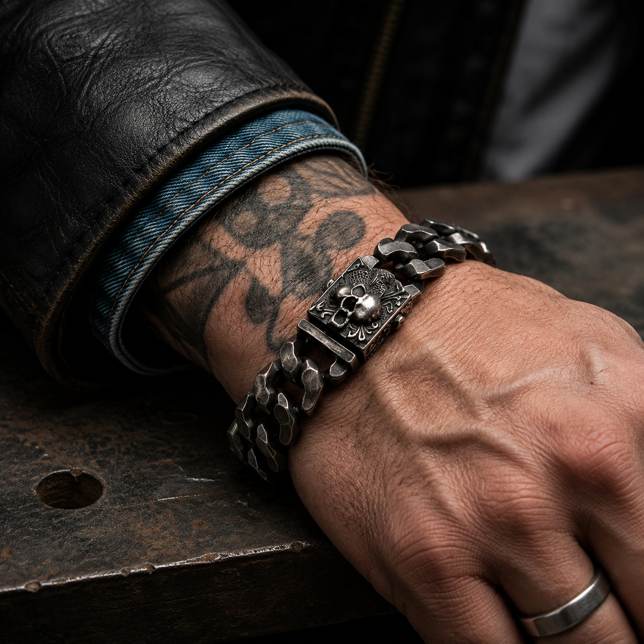 Ironskull Cuban Bracelet