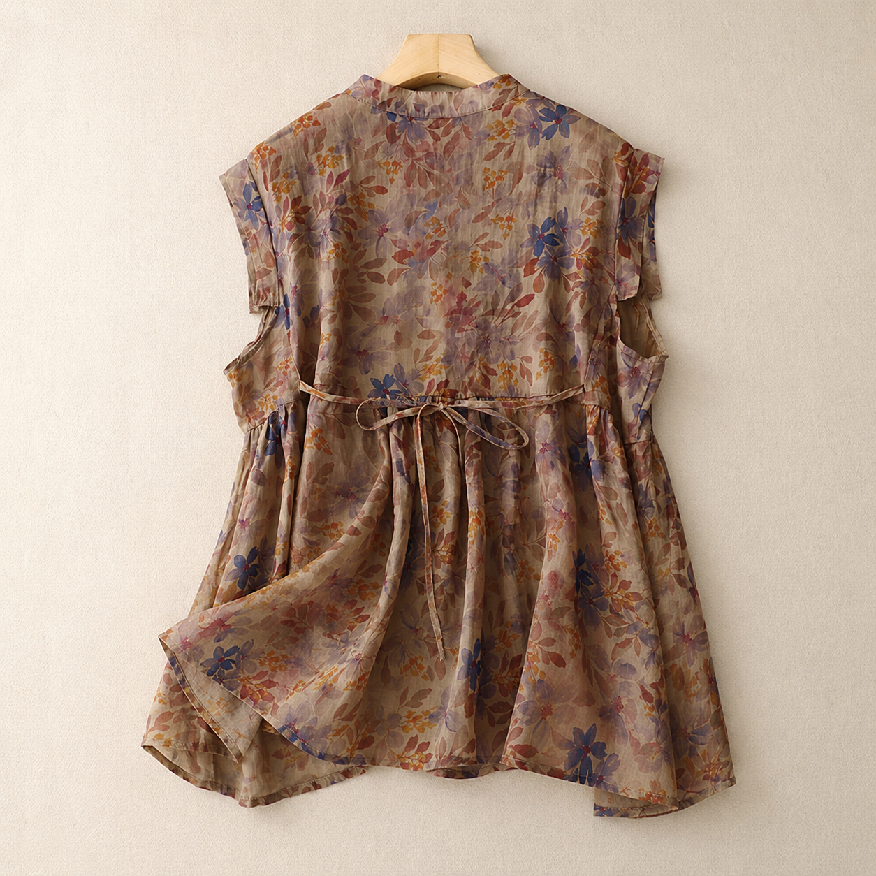 Camellia Linen Blouse