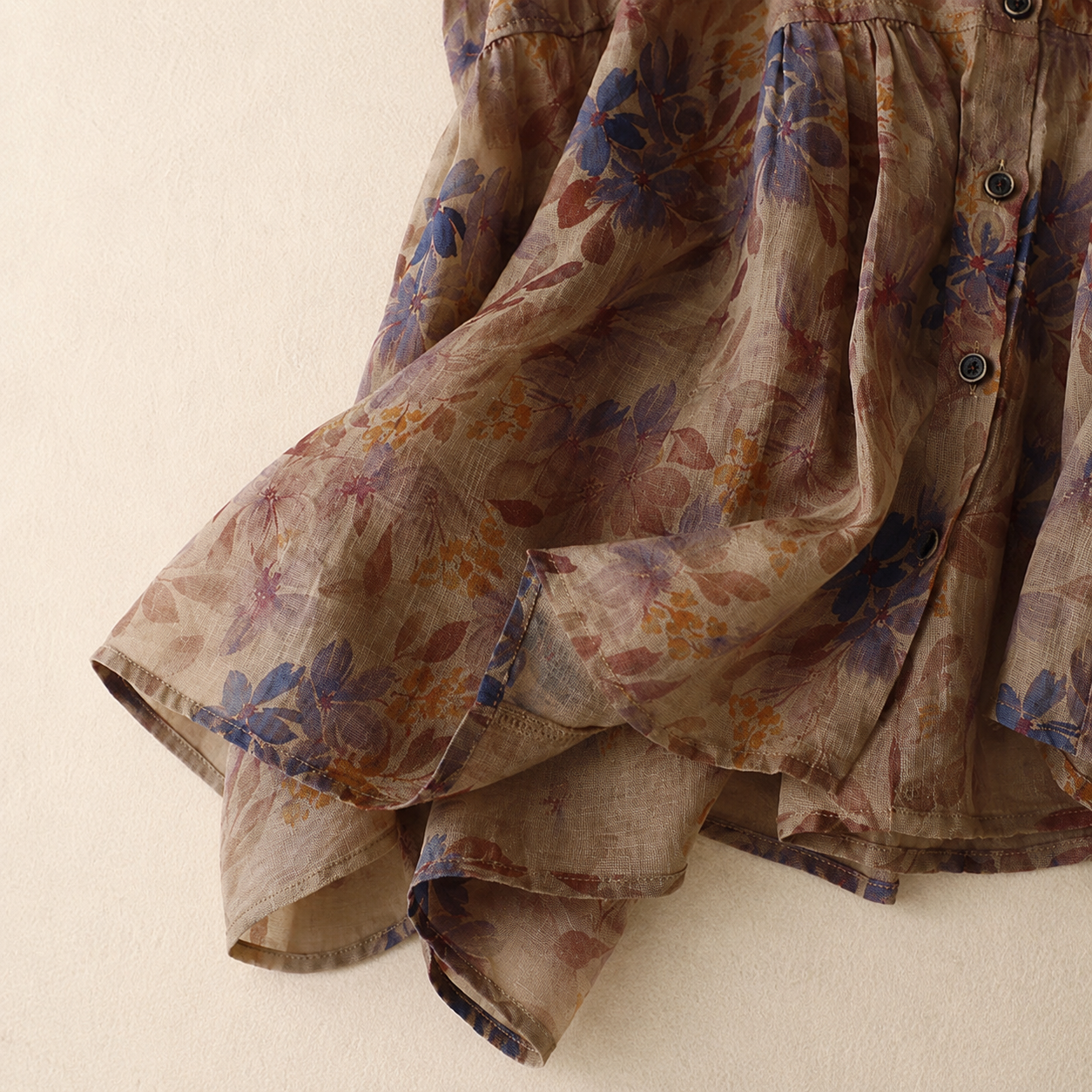 Camellia Linen Blouse