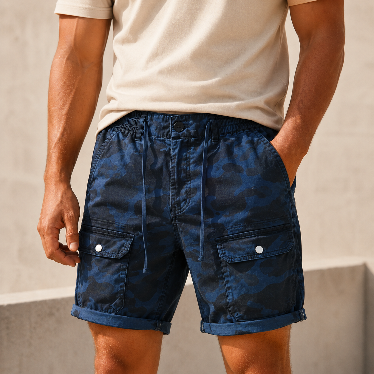 Recon Camo Cargo Short