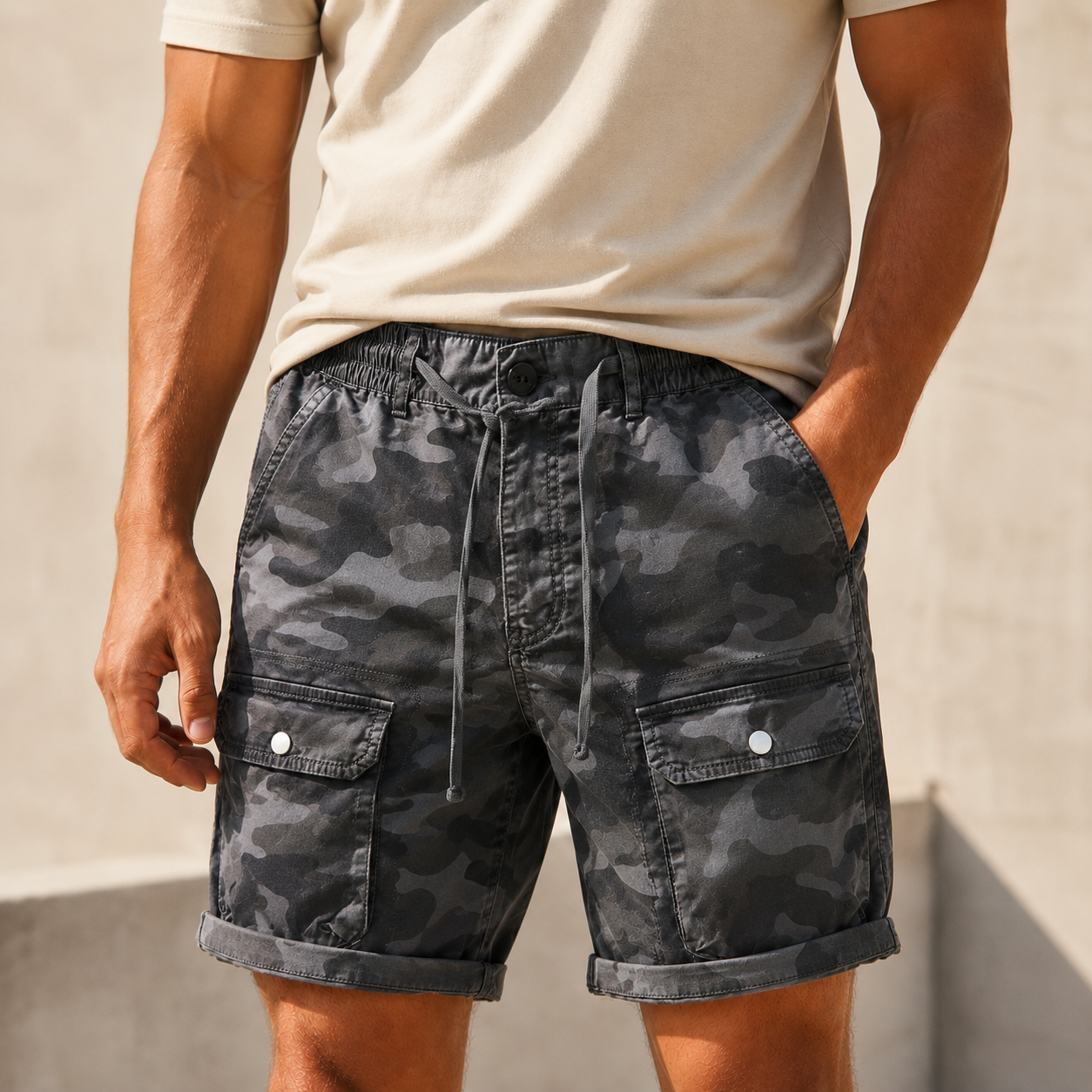 Recon Camo Cargo Short