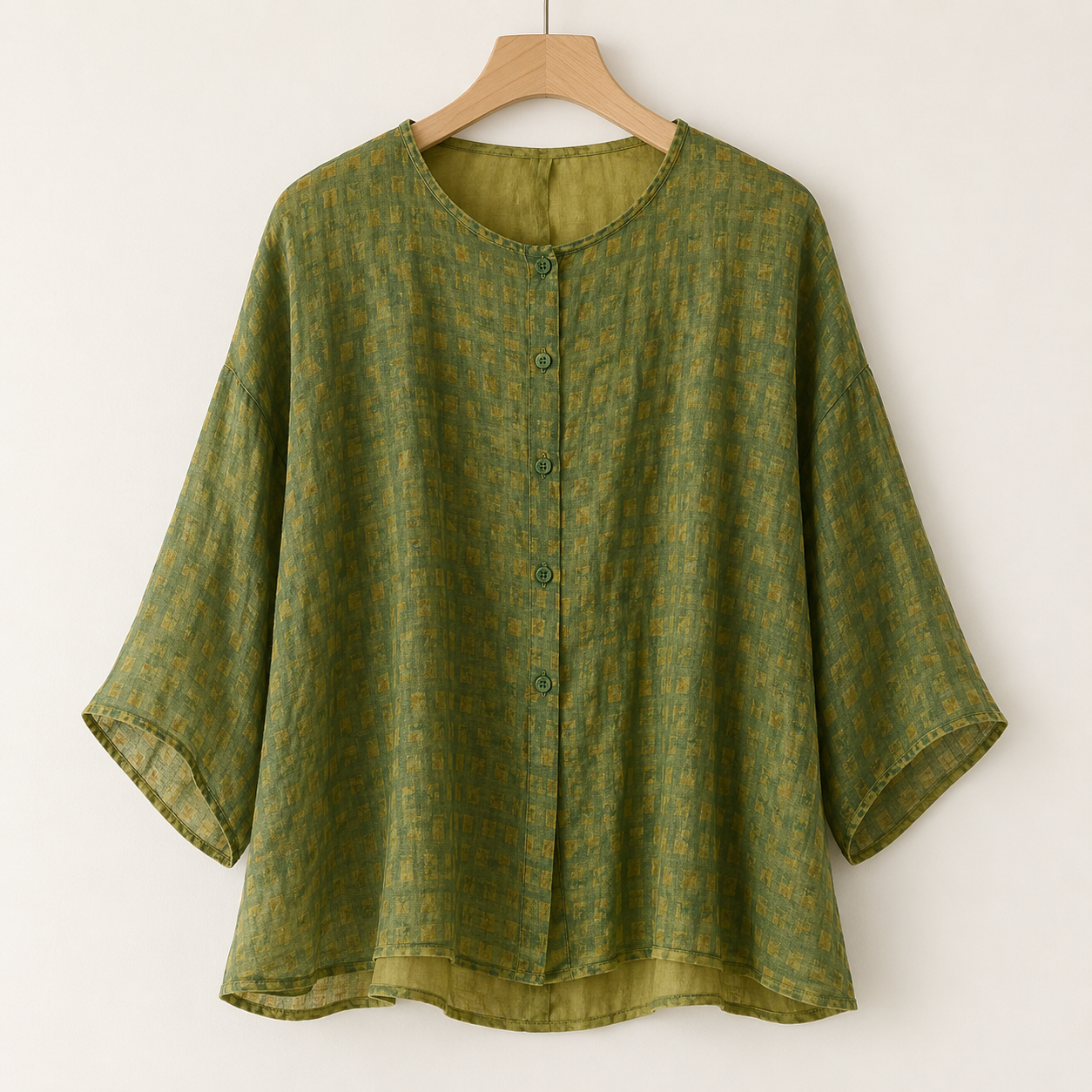 Amber Linen Blend Top