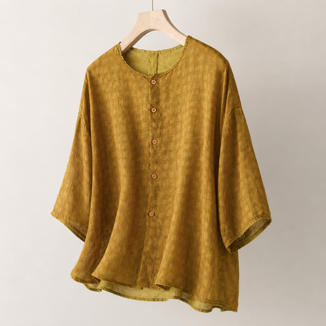 Amber Linen Blend Top