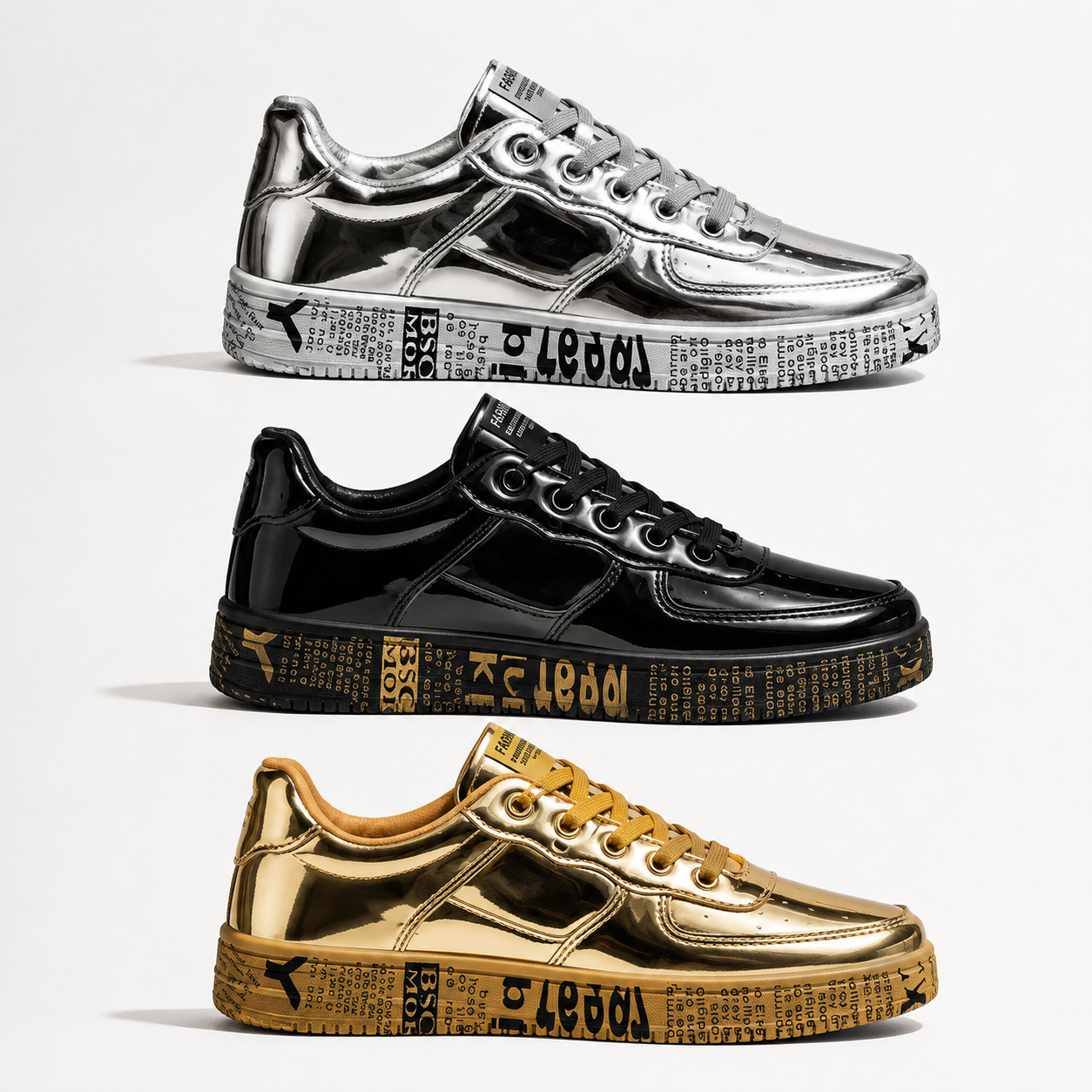 The Nova Chrome Sneaker