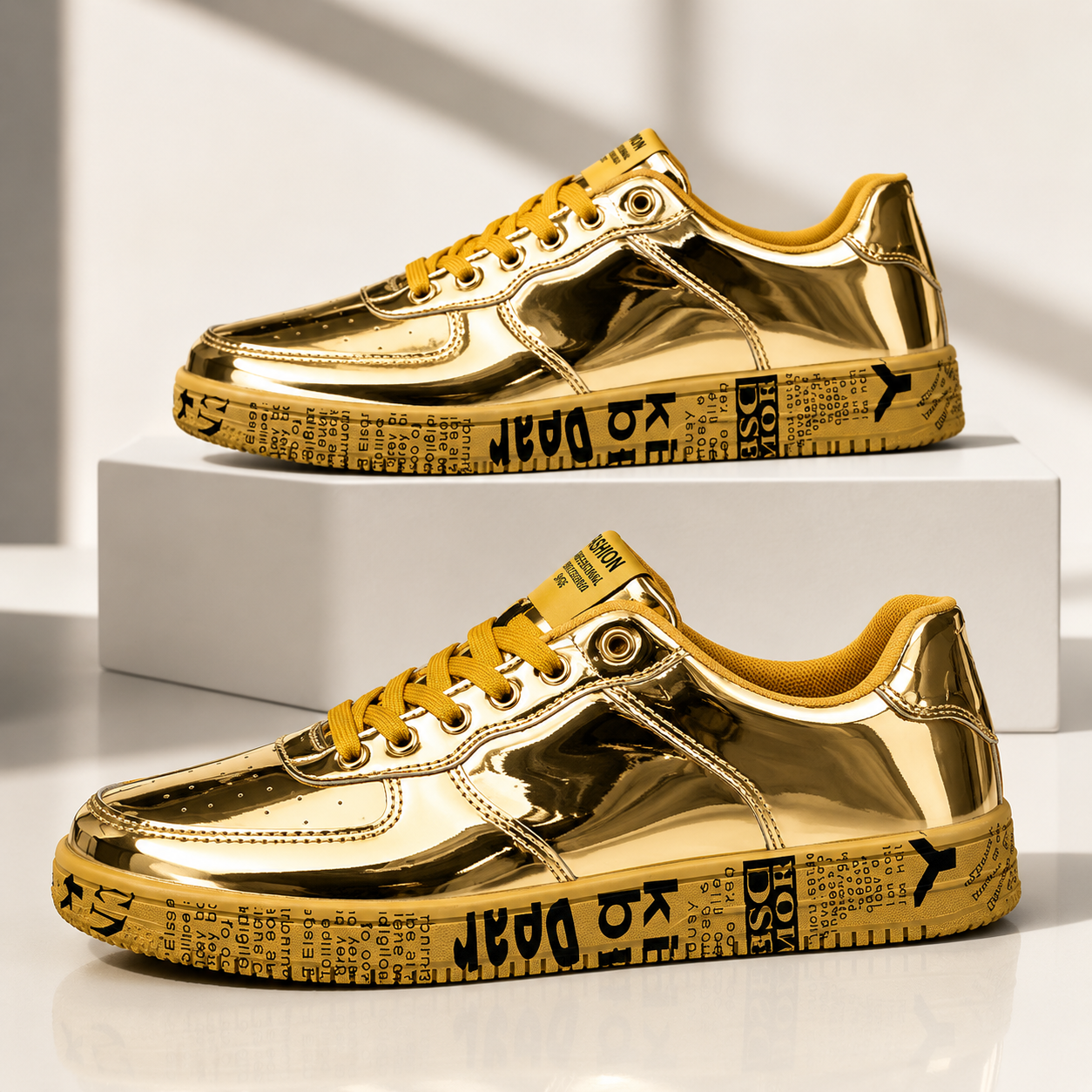 The Nova Chrome Sneaker