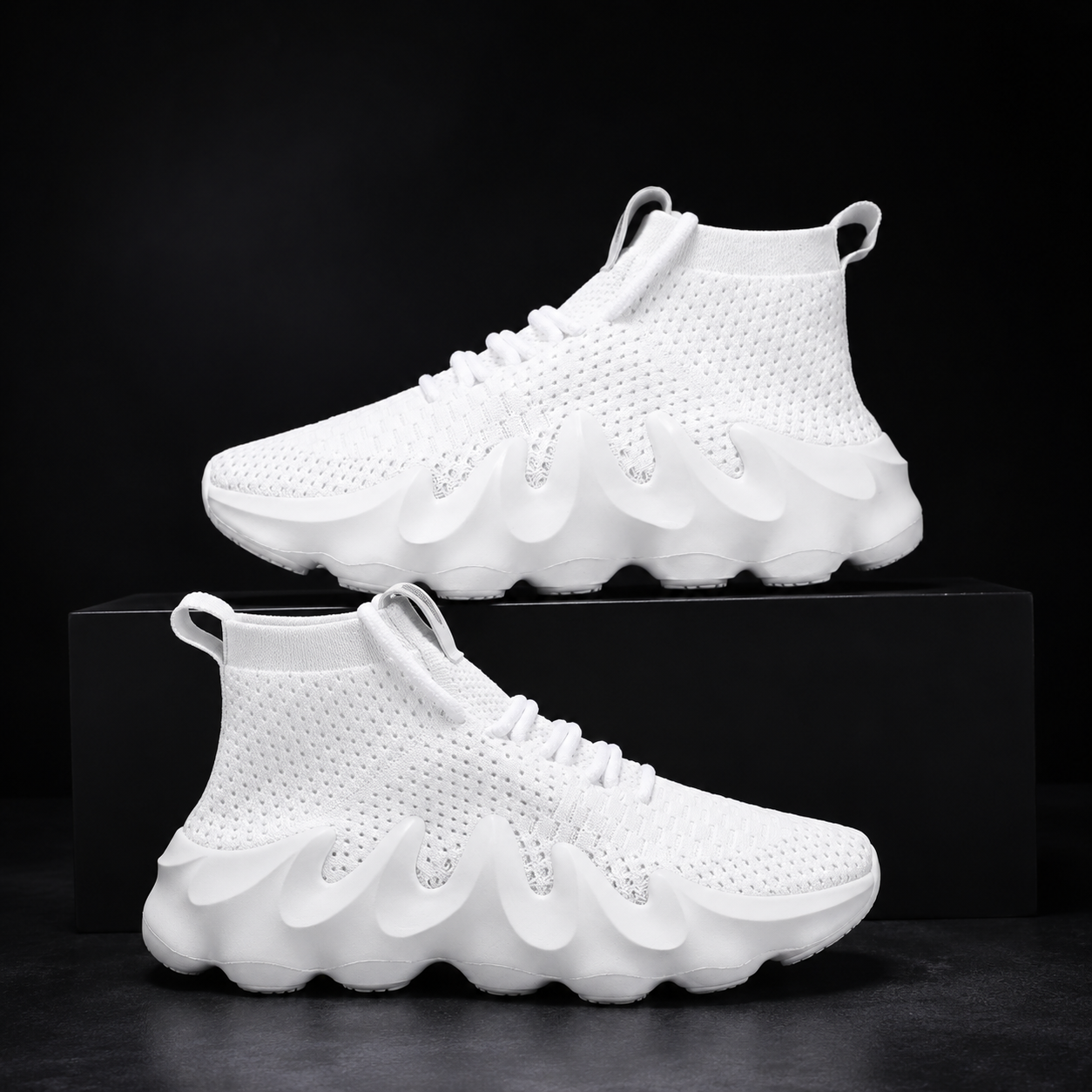 Malibu Wave Knit Sneakers