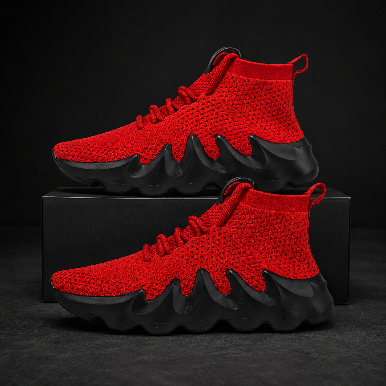 Malibu Wave Knit Sneakers