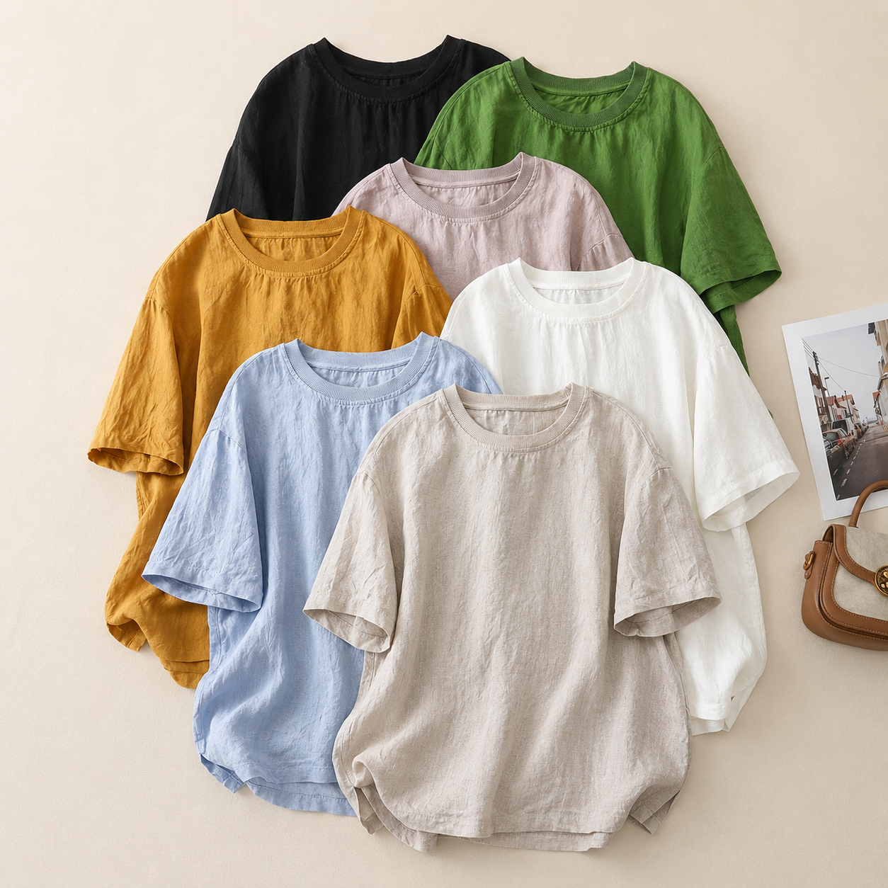 Willow Linen Blend Tee